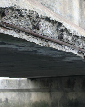 Réparation de béton